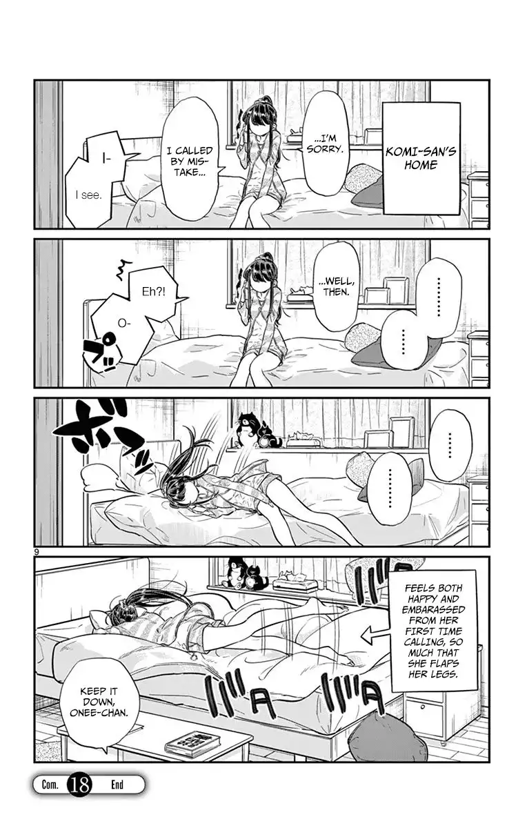 Komi-san wa Komyushou Desu Chapter 18 8